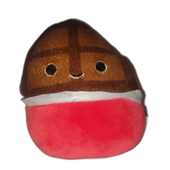Squishmallows Food Squad Paulton the Chocolate Bar Exclusive 5-Inch Plush - Picture 1 of 6